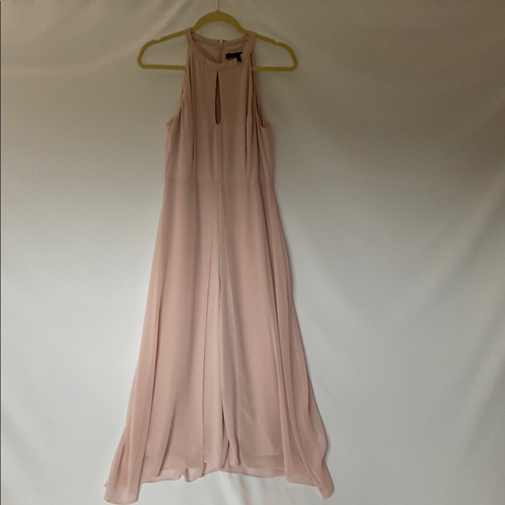 Elegant Pink Sleeveless Paints